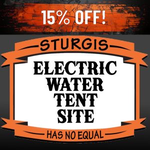 Electric Water Tent Site - 20 Amp Cabin Road