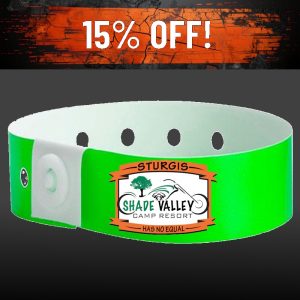 Admission Wristband Shade Valley  2026